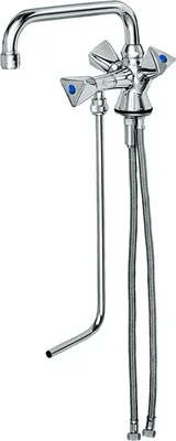Produktbild von Mischbatterie Hochdruck für 2 Becken Profi Qualität