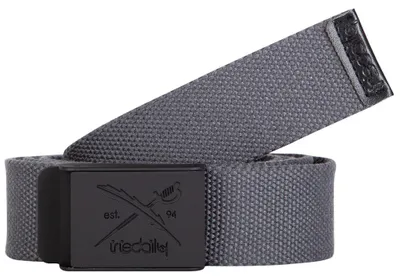 Image de Ceinture en caoutchouc Iriedaily Flag Anthracite .