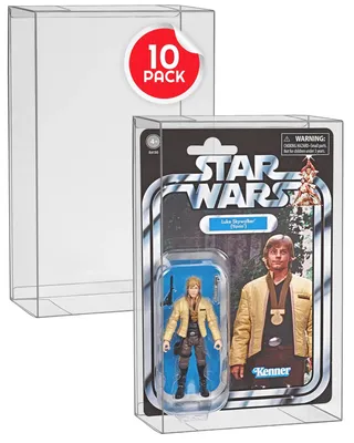 Produktbild von Evoretro – Evoretro – Schutzhülle für Actionfiguren auf Karton, 10 cm, Star Wars, 10er-Pack
