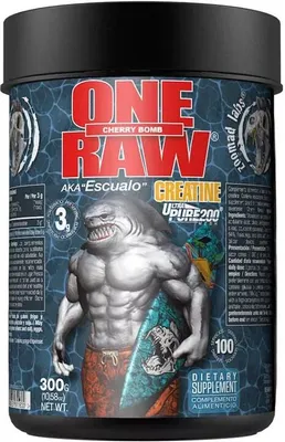 Zdjęcie produktu dla Zoomad Labs One Raw Creatine - 300 g Cherry Bomb