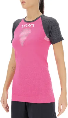 Produktbild von UYN Marathon Ow Shirt Magenta/Charcoal/White XS Laufshirt mit Kurzarm