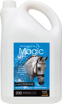 Produktbild von Naf Equine Liquid Magic 5l Ergänzende Nahrung Durchsichtig  Durchsichtig One Size