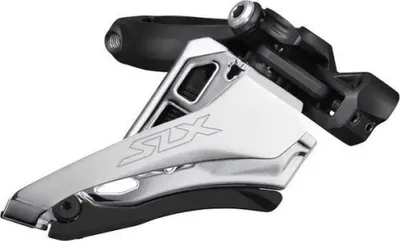 Produktbild von SHIMANO FD-M7100-M Umwerfer 'SLX', 2x12-fach, Side Swing, Front Pull, Schelle 34,9 mm, 66-69°, schwarz/silber