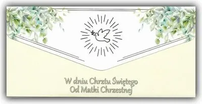 Produktbild von Taufumschlag von der Taufpatin