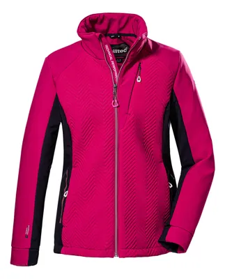 Produktbild von Killtec Hybridjacke Damen Freizeitjacke, Größe:36, Farbe:dunkelorchidee / dunkel navy
