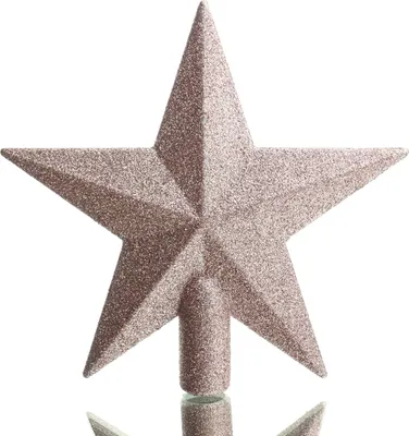Produktbild von Kaemingk Baumspitze Stern rosa