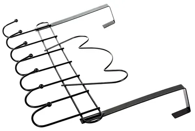 Zdjęcie produktu dla Verk 27217 Wieszak na drzwi 46 cm 7 haczyków, czarny