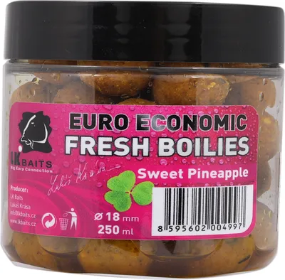Produktbild von LK Baits boilie v dipu Fresh Boilie Euro Economic 18mm 250ml 47030411