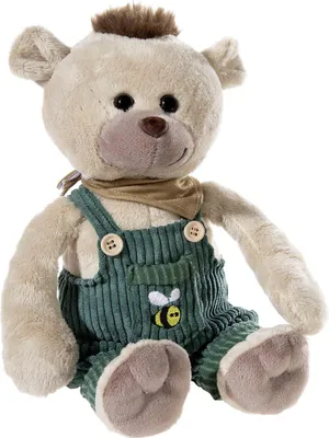 Produktbild von Heunec LATZHOSEN-GANG Bär Hugo Honig Größe 35 cm