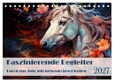 Produktbild von Faszinierende Begleiter (Tischkalender 2027 DIN A5 quer), CALVENDO Monatskalender