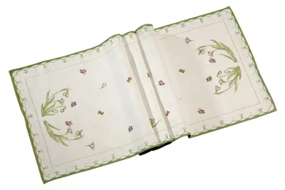 Zdjęcie produktu dla Villeroy & Boch Colourful Spring Gobelin, Prostokątny, Niebieski, Zielony, Sosna, Biały, Bawełna, Poliester, Pranie w pralce, 40 °C, 490 mm
