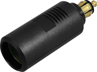 Obrázek produktu pro Pro Car 65018 Standardní adaptér do zásuvky auta černý - standardní zástrčka > spojka do auta (DIN EN ISO 4165)