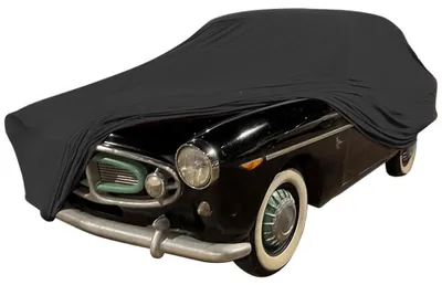 Image de Housse de voiture intérieure adaptée à Fiat 1100 Coupe Noir NEU Bâche de