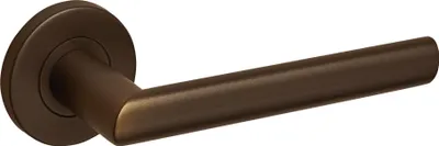 Immagine prodotto di Maniglia per porta Lavuzo Ragusa in bronzo con rosetta tonda - per set