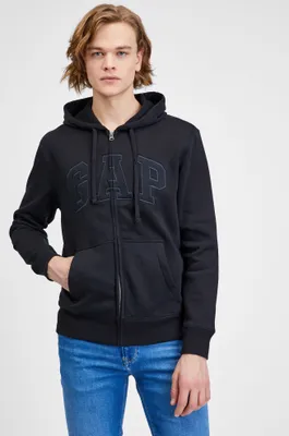 Obrázek produktu pro Mikina GAP se zipem a logem 499917-06__M