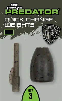 Produktbild von Fox Rage Predator Quick Change Weights 10g