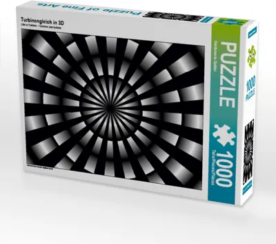 Produktbild von Calvendo Turbinengleich in 3D 1000 Teile Puzzle quer 640x480mm, Sattler Heidemarie; 7300367