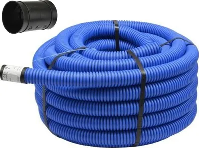 Obrázok produktu pre SET 25m vlnitá rúra RODK 50mm modrá 10619/TTP