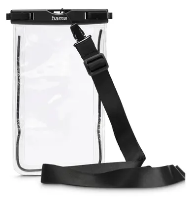 Obrázek produktu pro Hama 00019858, Pouzdro, Jakékoliv značky, 17 cm (6.7"), Černá, Průhledná