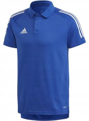 Image de Adidas - Polo « Condivo 20 » pour homme PP512 (S) (blanc/bleu)