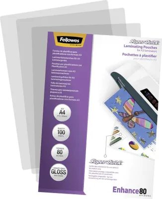 Obrázek produktu pro Fellowes 5440001, Průhledná, A4, 216 mm, 1 mm, 303 mm, 100 kusů