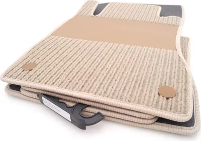 Immagine prodotto di Tappetini Rips Mercedes W211 S211 set di tappetini in moquette per auto in qualità originale - beige
