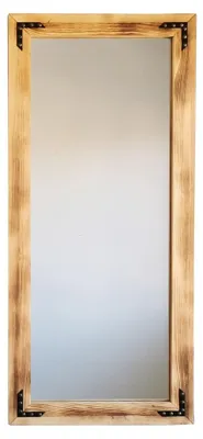 Zdjęcie produktu dla WELL HOME MOBILIARIO & DECORACIÓN: Lustro, 100% sosna, lite drewno, orzech