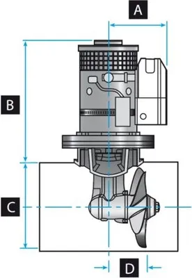 Image de 590012 Propulseur d'étrave TT185 6.0KW 12V GEN2