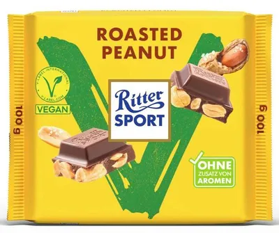 Immagine prodotto di Ritter SPORT 5531558008 Ritter SPORT Roasted Peanut Schokolade 100,0 g