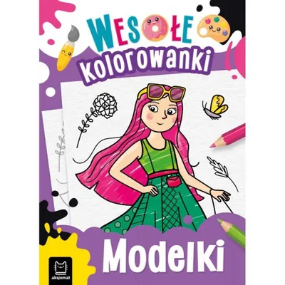 Produktbild von Książka Wesołe kolorowanki. Modelki