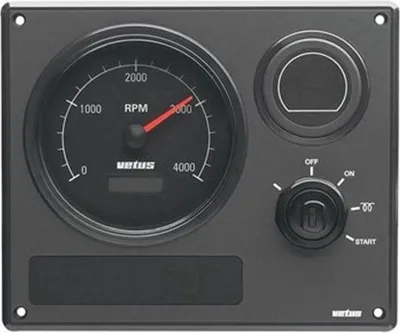 Image de VETUS 12V noir carénage moteur 193x161mm| MP22KBS2S