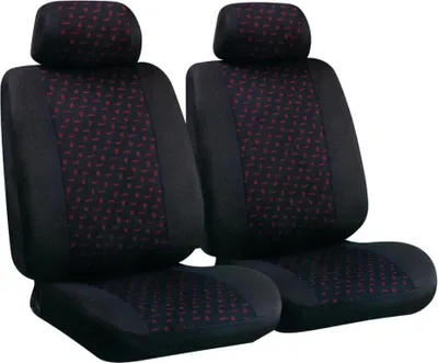 Immagine prodotto di Coppia di coprisedili anteriori glamour in poliestere con motivo jacquard universale