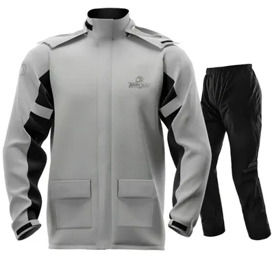 Imagen del producto de Conjunto de chaqueta y pantalón impermeables para hombre