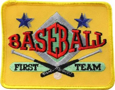 Produktbild von Aufnäher - Baseball First Team - Patch