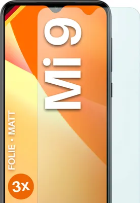 Produktbild von moex® 3x Schutzfolie kompatibel mit Xiaomi Mi 9 / Mi 9 Explorer - Displayschutzfolie Anti Reflex Folie, Matt