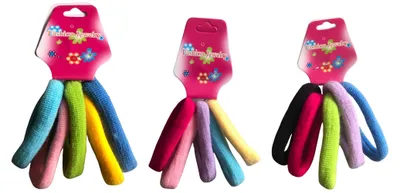 Image de Lot de 5 élastiques à cheveux assortis