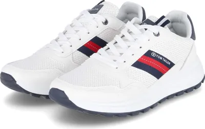 Produktbild von Tom Tailor Herrenschuhe sportlicher Schnürer Weiß Freizeit, Schuhgröße:40 EU
