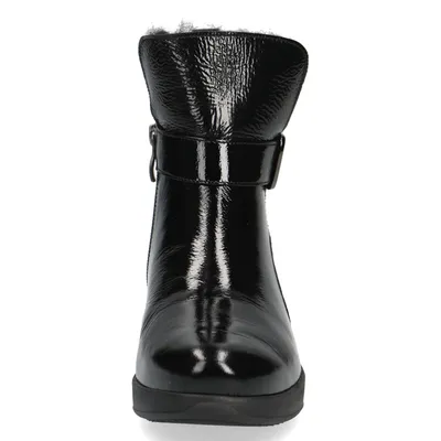 Zdjęcie produktu dla Caprice Ankle Boot - Black Leather Rozmiar: 37 Normal