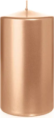 Produktbild von Stumpenkerzen Rosegold Ø 68 x 130 mm, 12 Stück