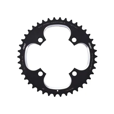 Produktbild von BBB Kettenblätter RoundAbout 4 42T/104mm schwarz