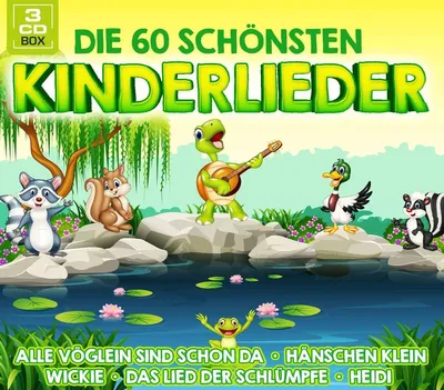 Produktbild von Die 60 schönsten Kinderlieder [3-er-CD]