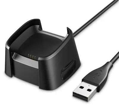 Produktbild von FitBit VERSA/VERSA2 USB Ladekabel Ladestation Schwarz