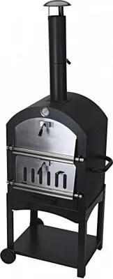 Immagine prodotto di Griglia a carbone con forno in pietra 44,5x65x158cm