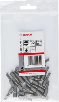 Produktbild von Schrauberbit Extra-Hart S 0,5 x 4,0, 25 mm, 25er-Pack