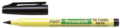 Image de Pilot 4150001 Marqueur pour linge Permawash noir 0,6 mm