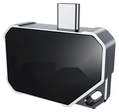 Productafbeelding van Zimilo warmtebeeldcamera voor Android-smartphones, 80x62 HD infraroodcamera met AI-filter, thermische beelddetector van -20°C tot 500°C met 9 kleurenpaletten