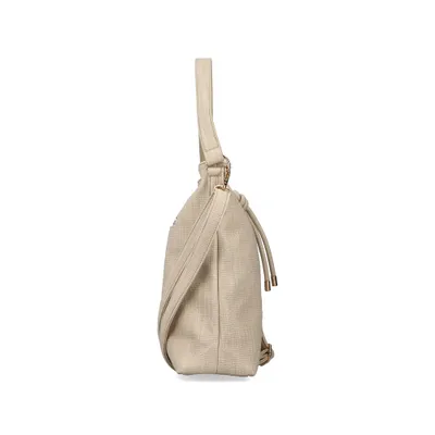 Produktbild von Rieker Damen Schultertasche Umhängetasche Handtasche geknoteter Kordel H1514, Farbe:Beige