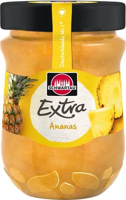 Produktbild von Schwartau Extra Ananas, 340g