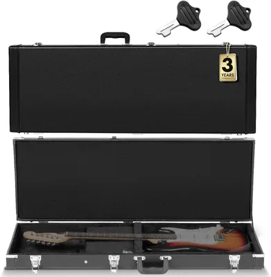 Image de Omgoods - Étui rigide pour guitares électriques standard