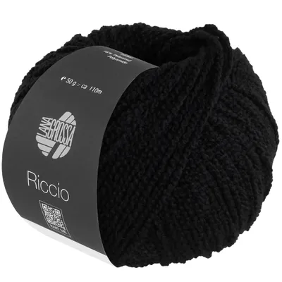 Produktbild von Lana Grossa - Riccio 0008 schwarz